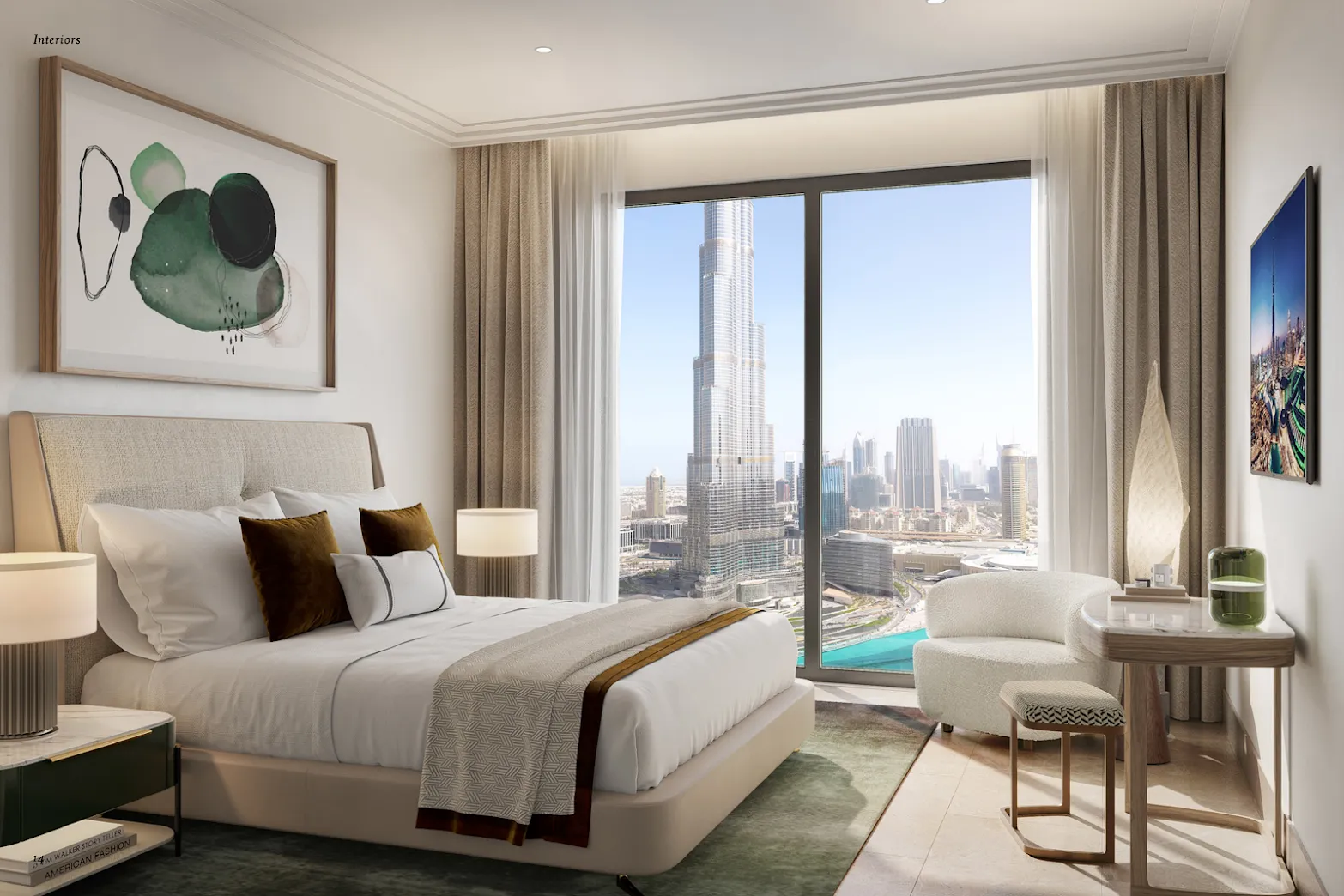 1-спальные апартаменты в St. Regis Residences Tower 1