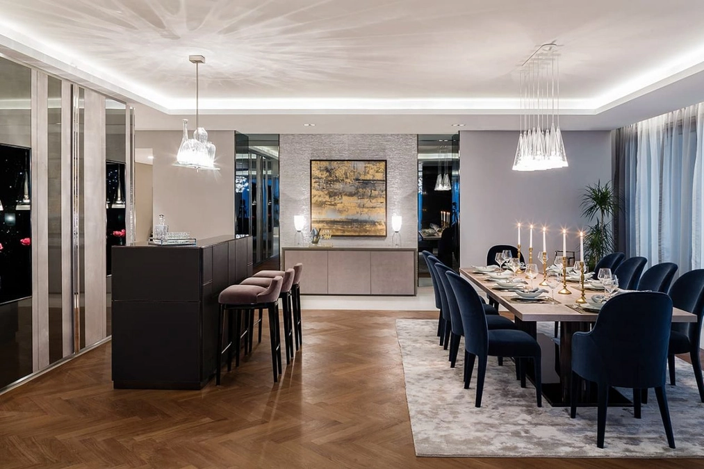 Квартира с 3 спальнями в W Residences