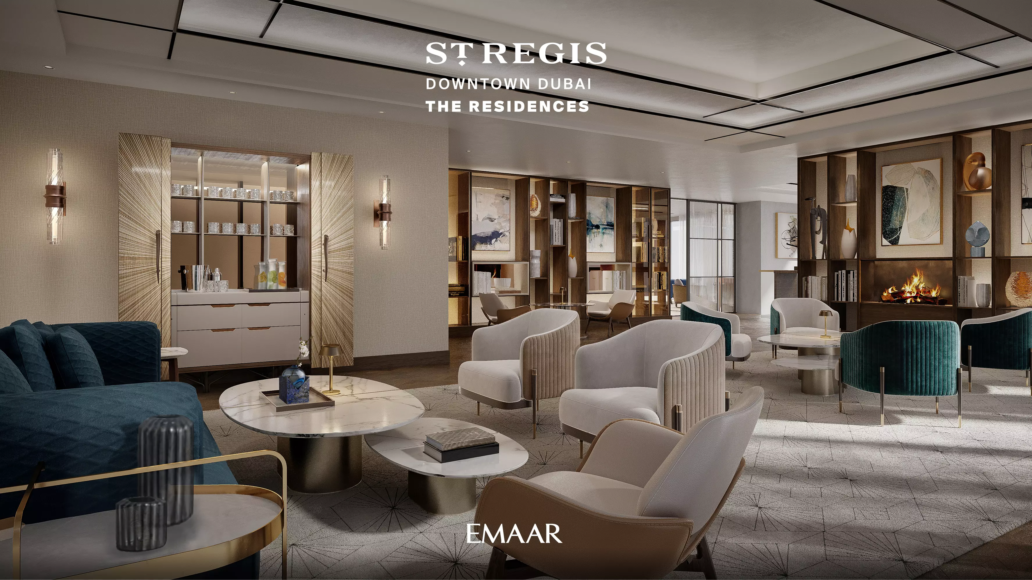 Квартира с 2 спальнями в St. Regis Residences