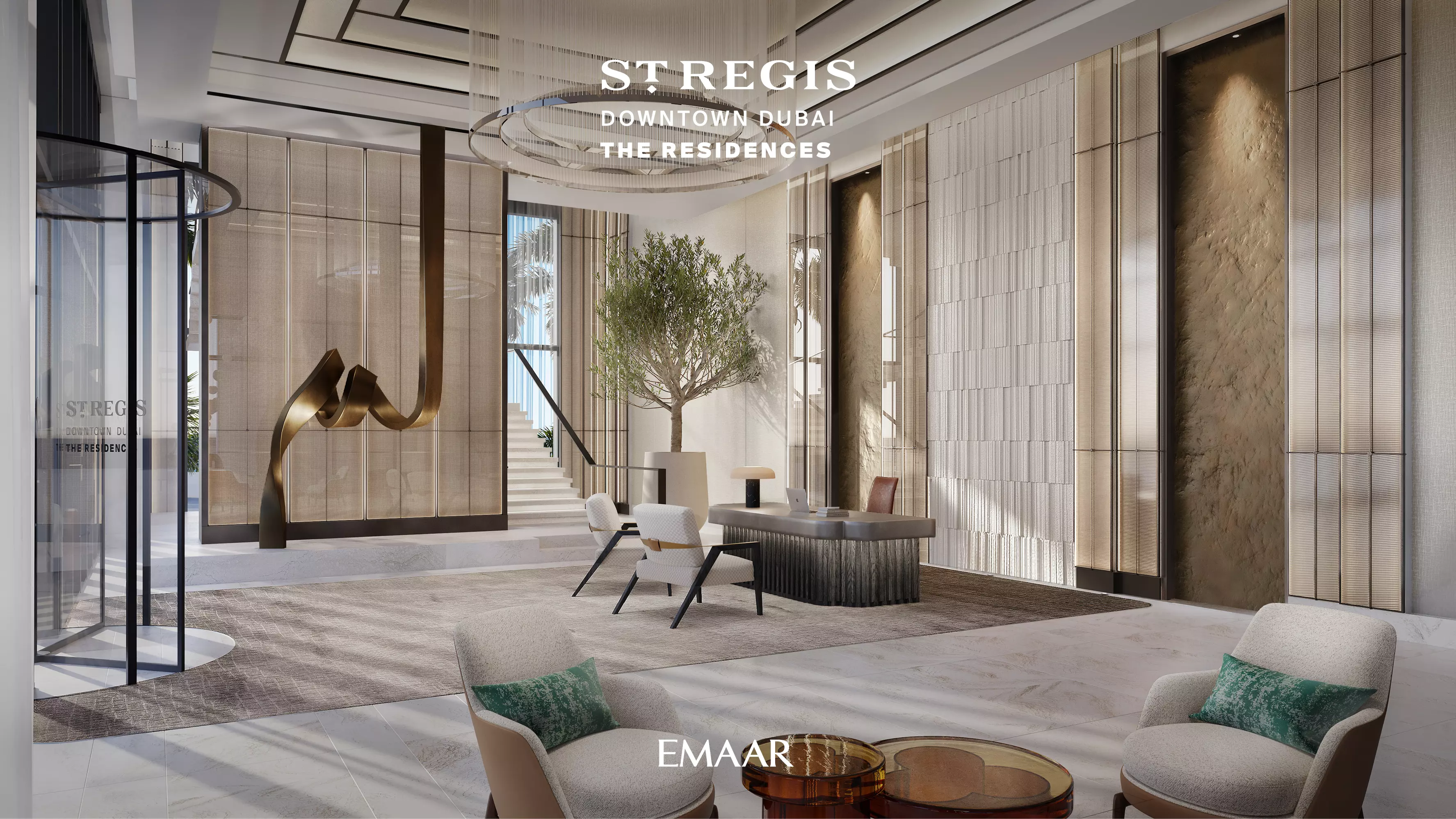 Квартира с 1 спальней в St. Regis Residences