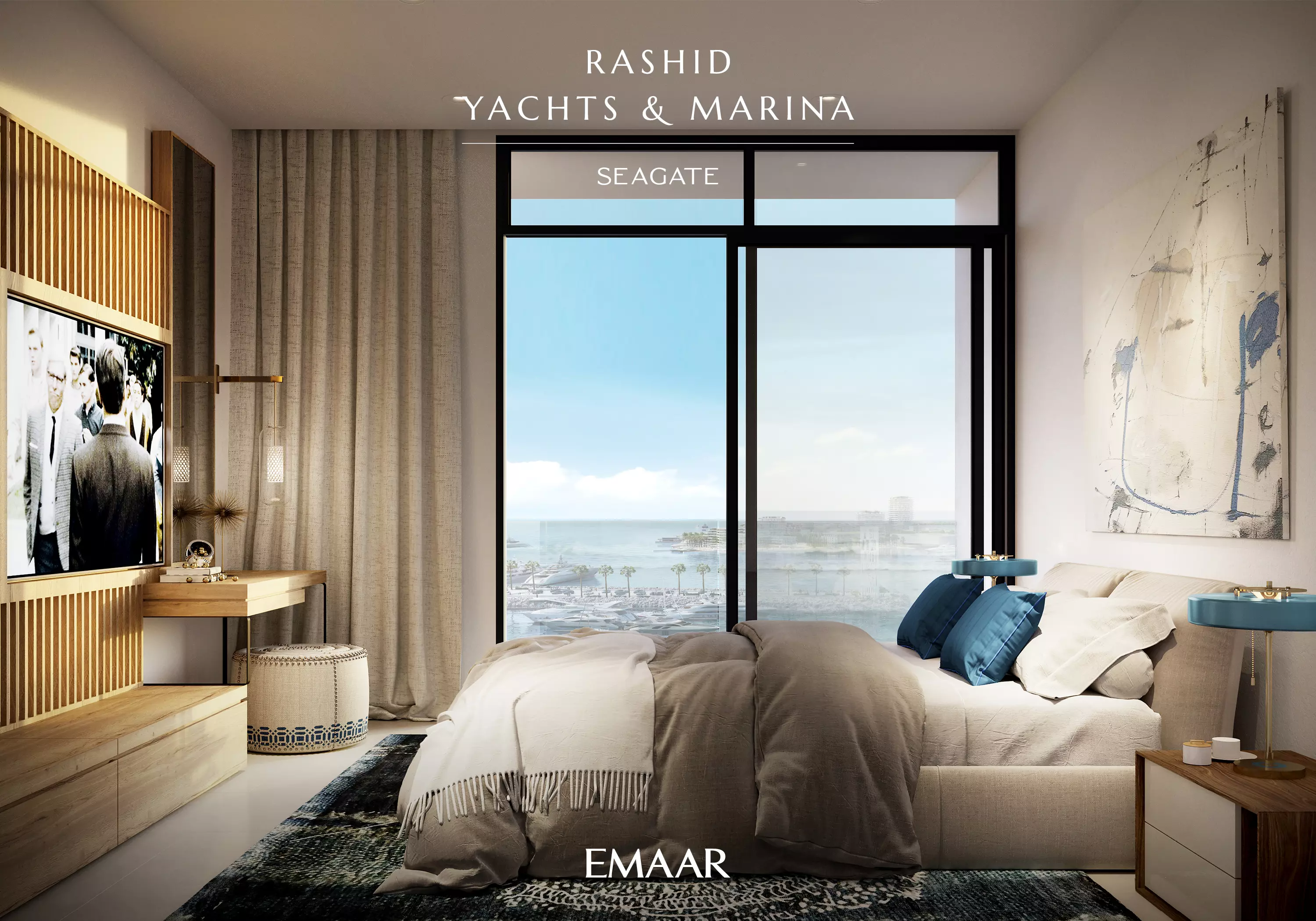 Квартира с 2 спальнями в Seagate Premium Residences, 107 м²
