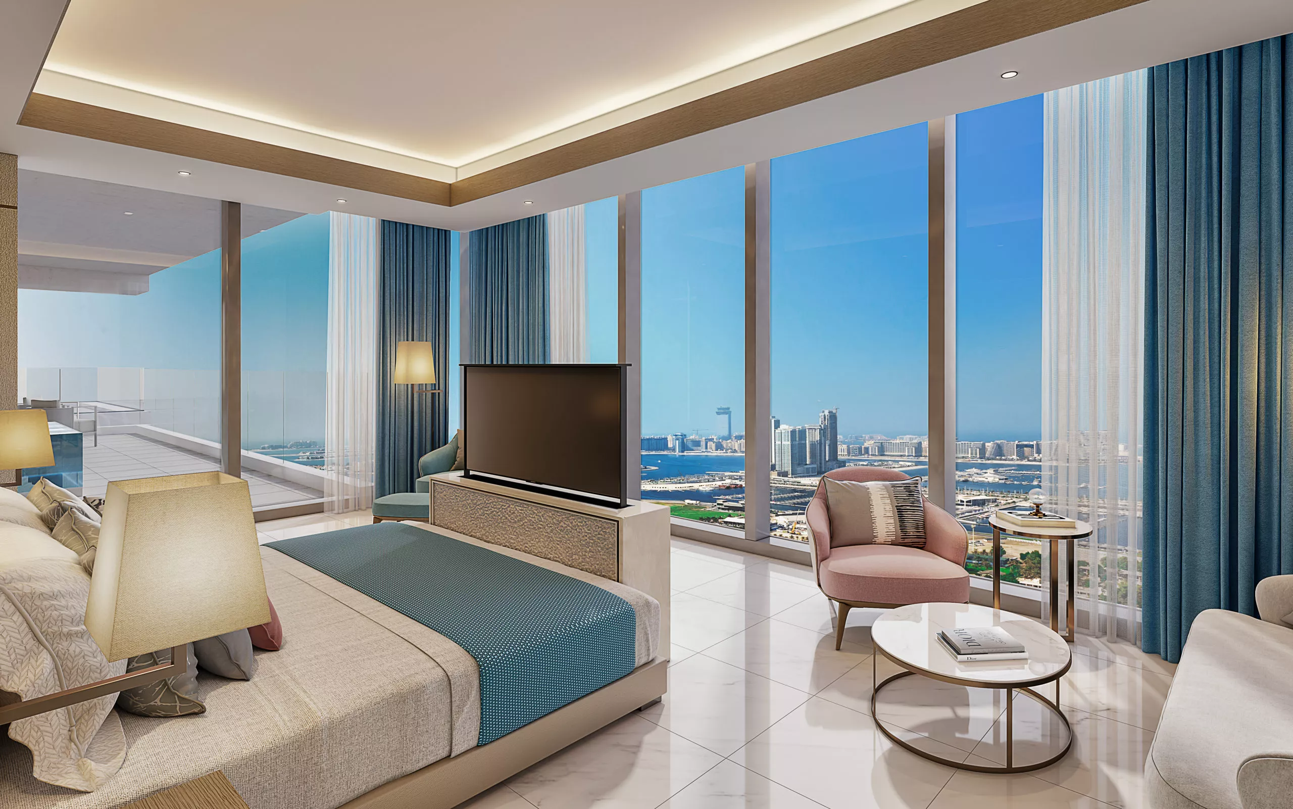 4-х спальные апартаменты в Sensoria at Five Luxe
