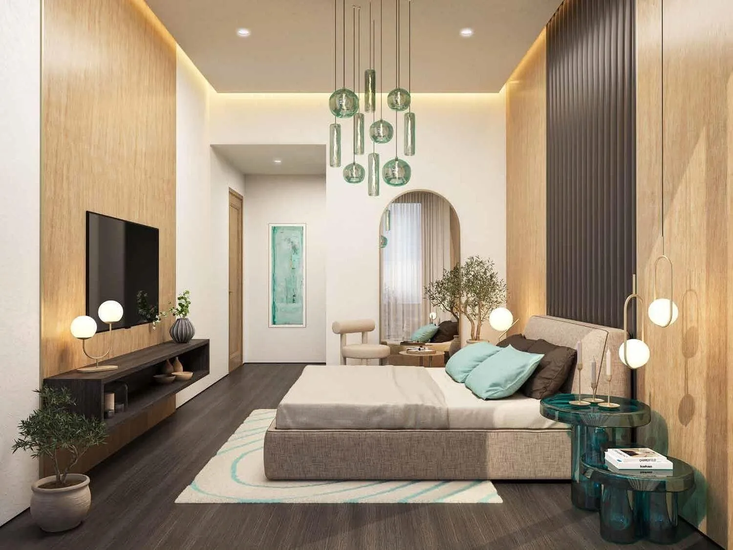 1-спальные апартаменты в Damac Lagoons Views