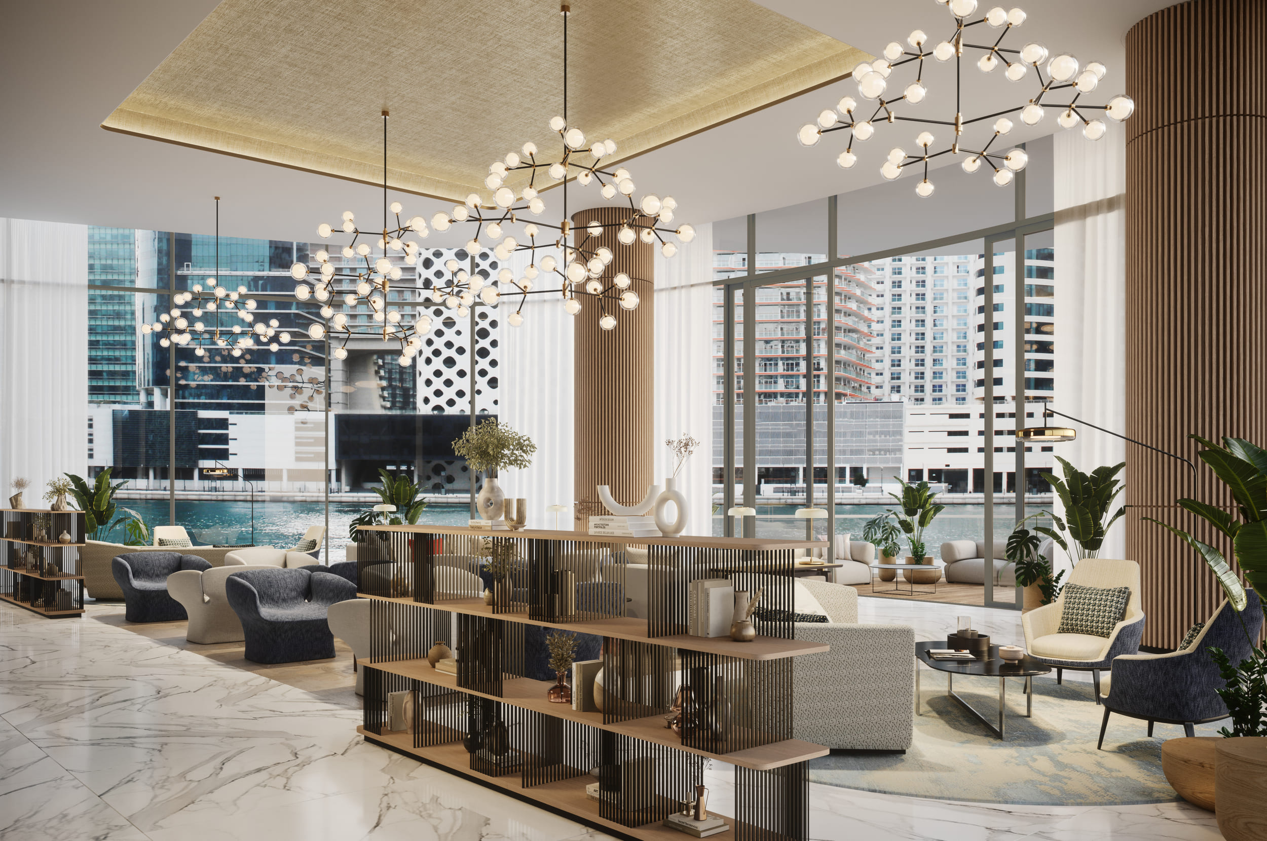 Квартира с 2 спальнями в Peninsula Six: Jumeirah Living Business Bay