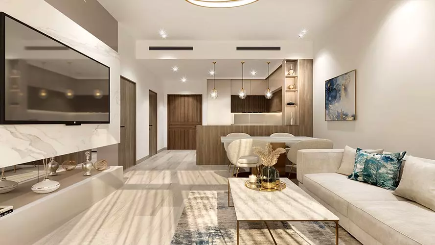 Квартира с 1 спальней в Prime Gardens by Prescott, 70 м²