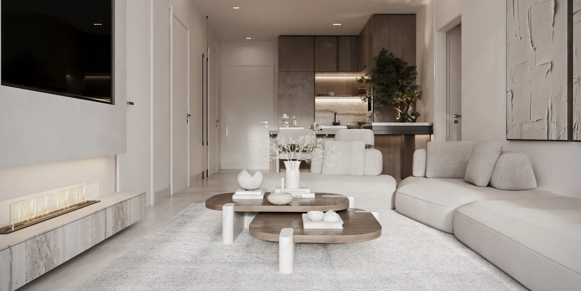 3-х спальные апартаменты в Aveline Residences