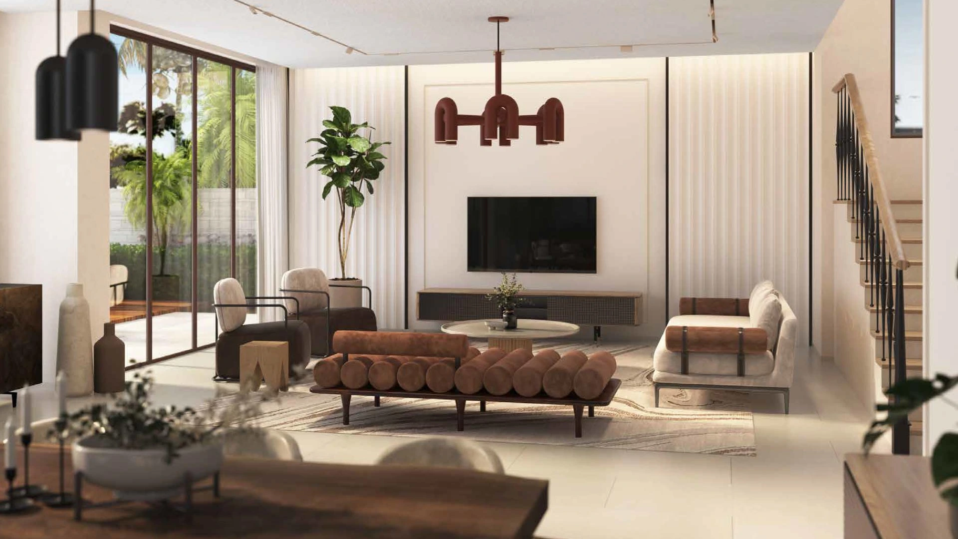 Таунхаусы в Damac Lagoons с 6-ю спальнями 