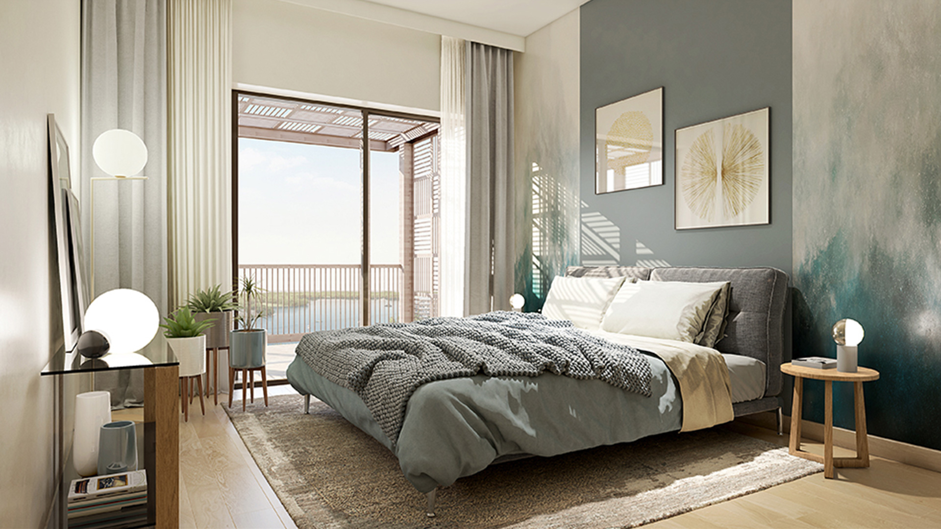 Квартира с 3 спальнями в Sunset at Creek Beach, 148 м²