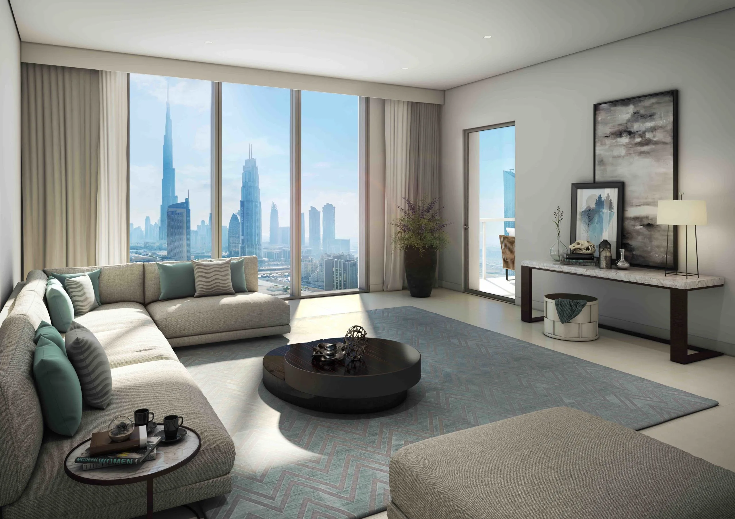 1-спальные апартаменты в Downtown Views II Tower 2