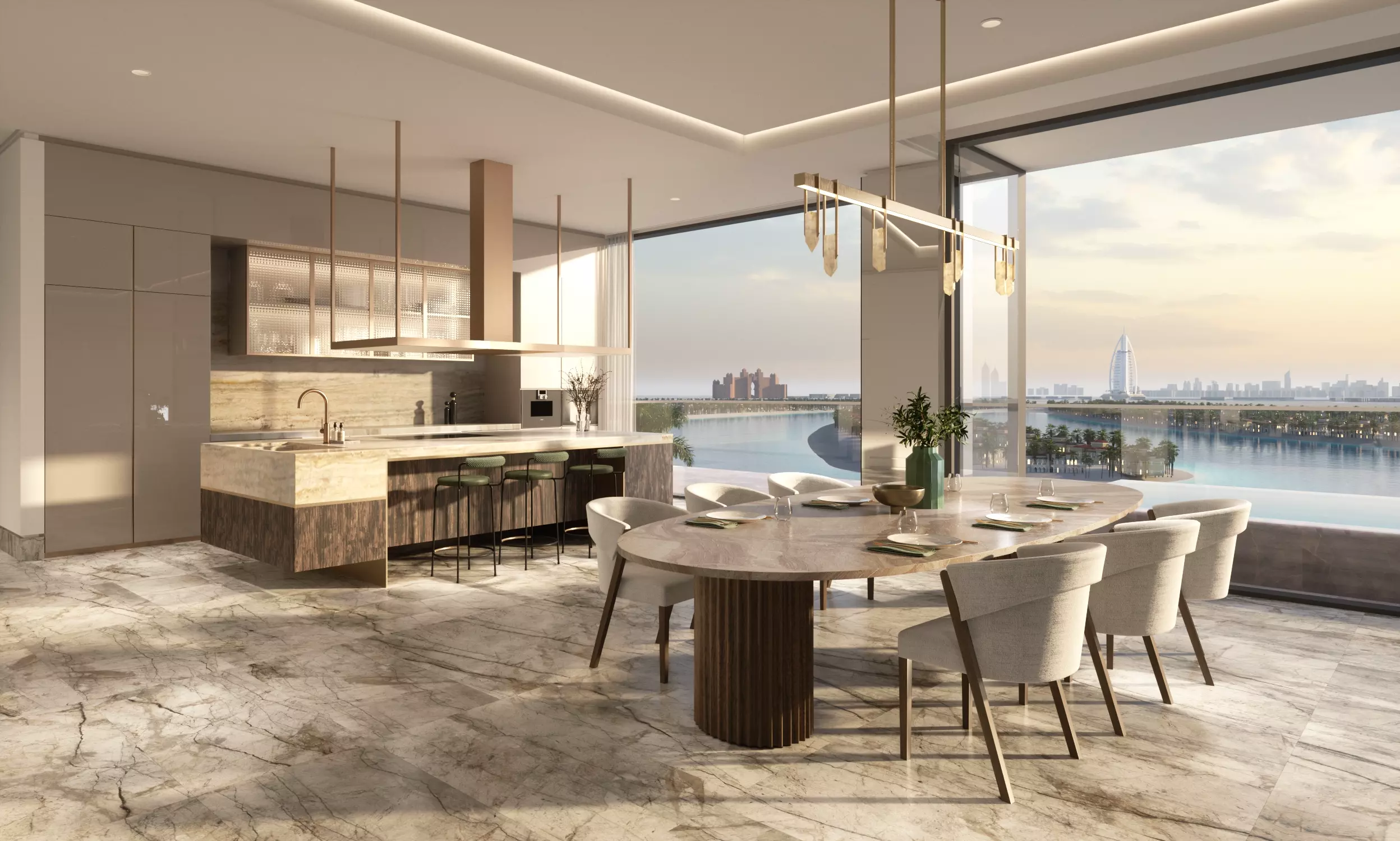 Пентхаус с 4 спальнями в Six Senses Residences