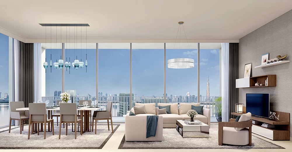 1-спальные апартаменты в Sobha Seahaven