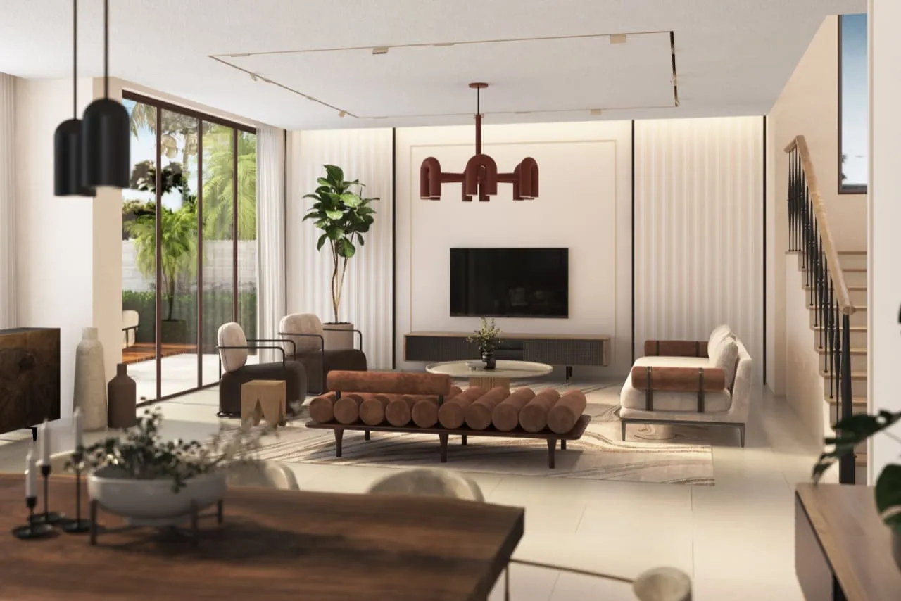 4-х спальный таунхаус в Damac Lagoons Malta 