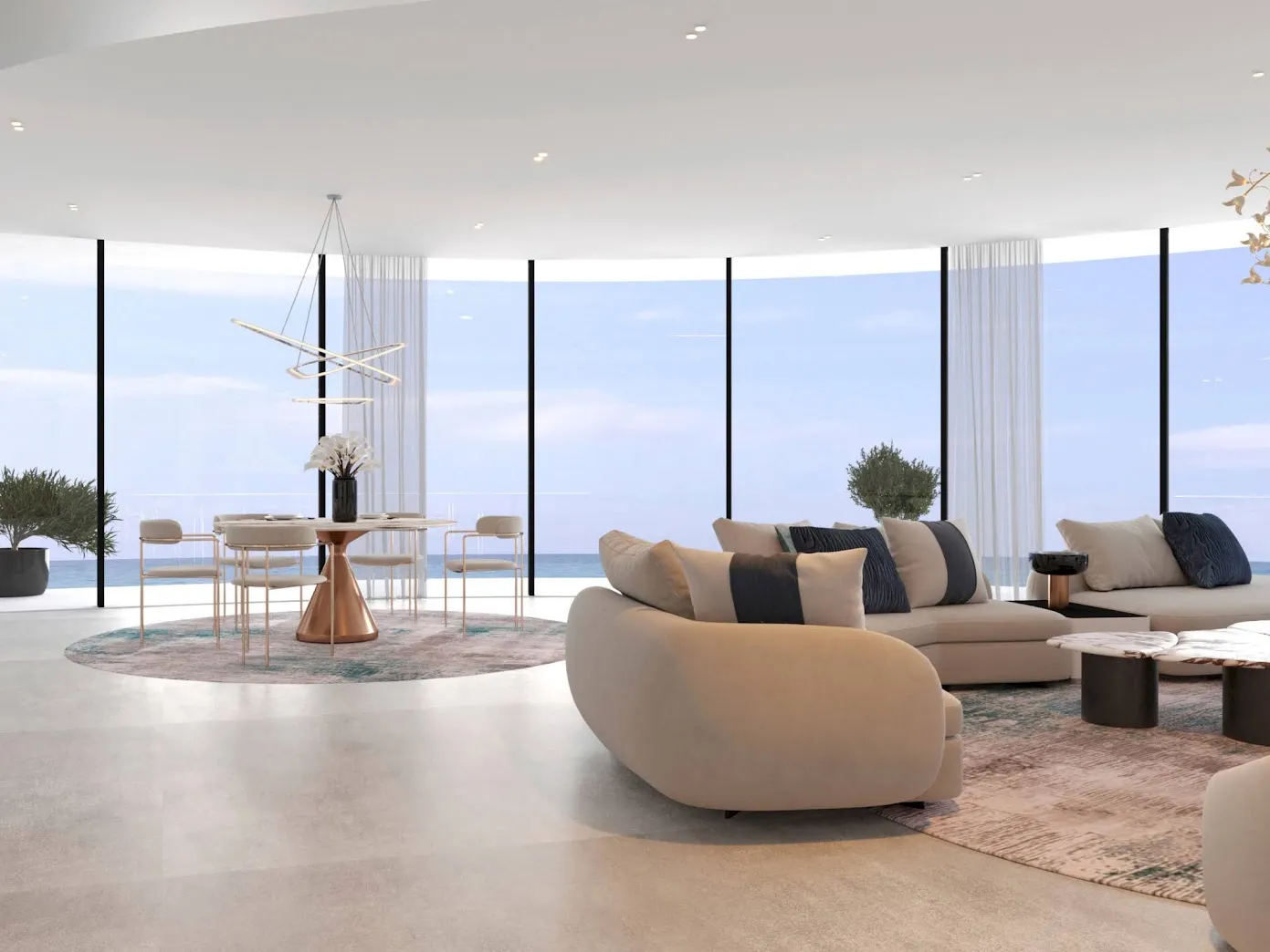3-х спальные апартаменты в Sea La Vie