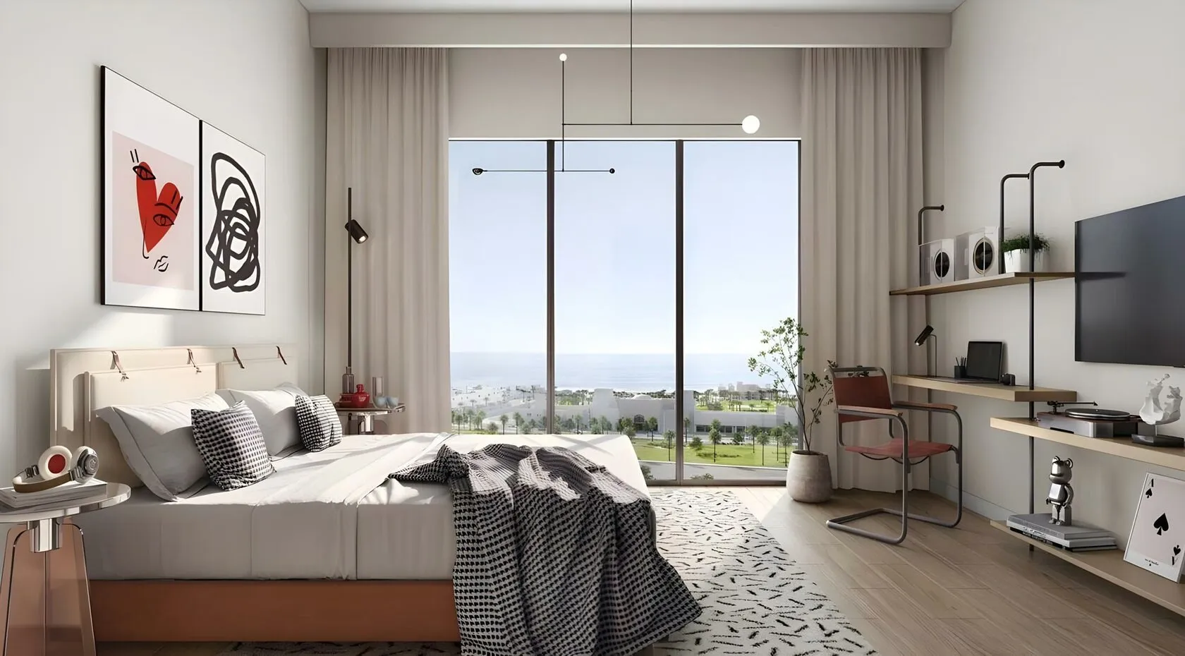 Студия в Manarat Living 2