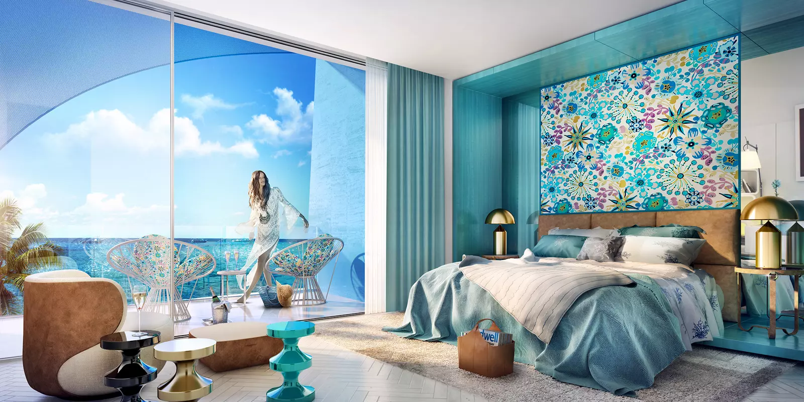 Квартира с 1 спальней в THE COTE D'AZUR