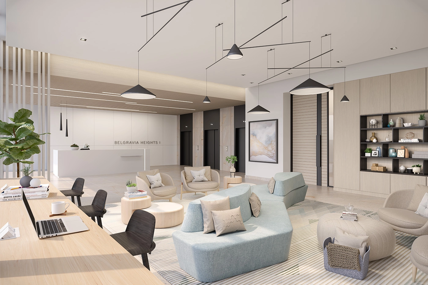 2-х комнатная квартира в Belgravia Heights I