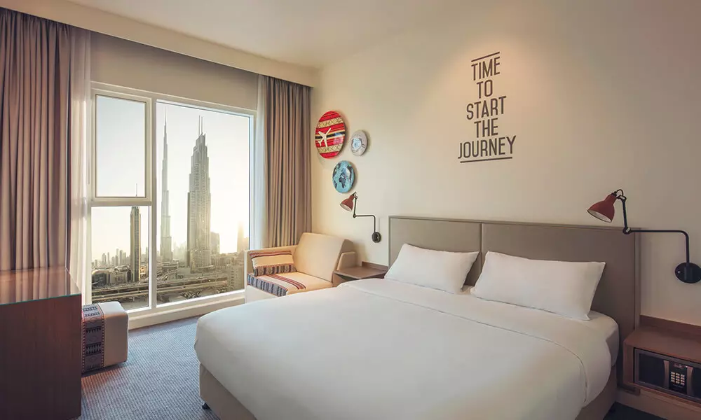 Гостиничный номер в Rove Hotel City Walk