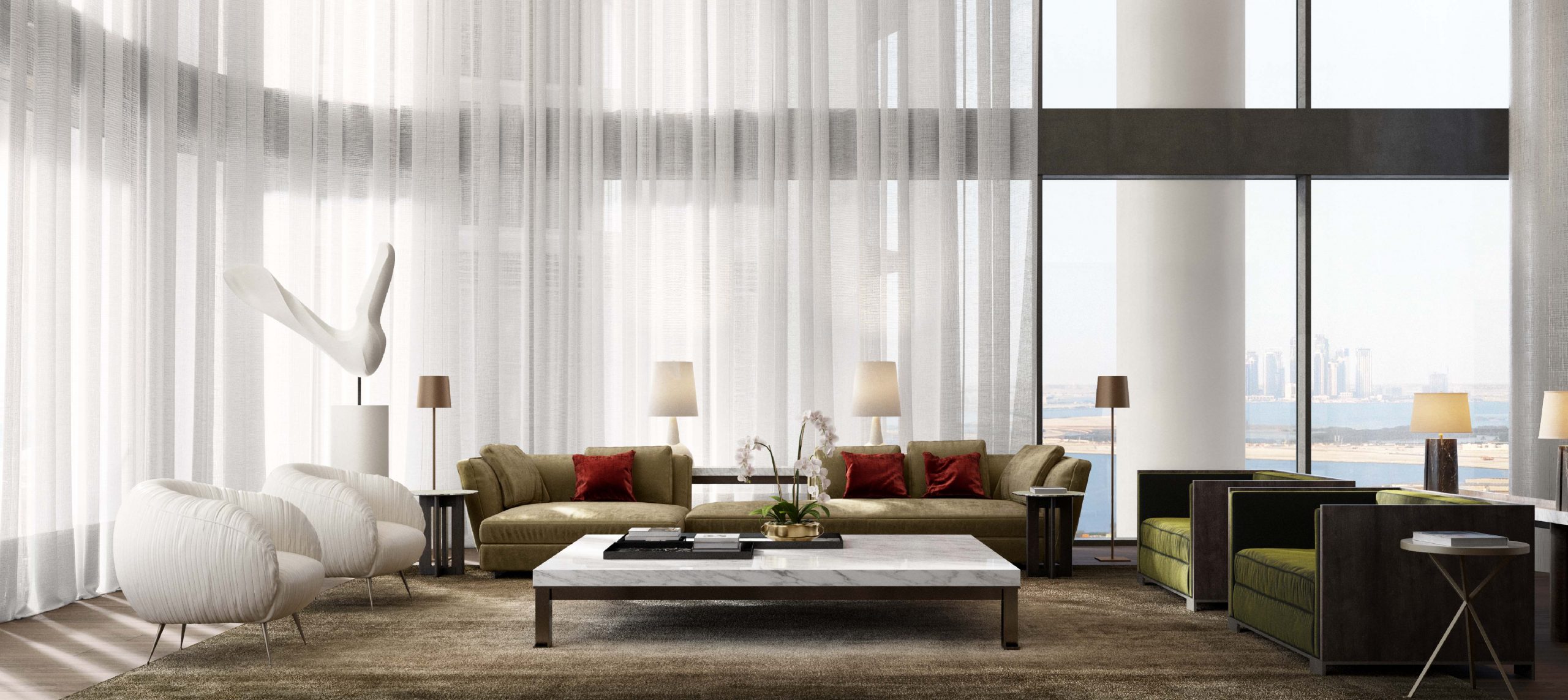 Пентхаус в The Residences Dorchester Collection