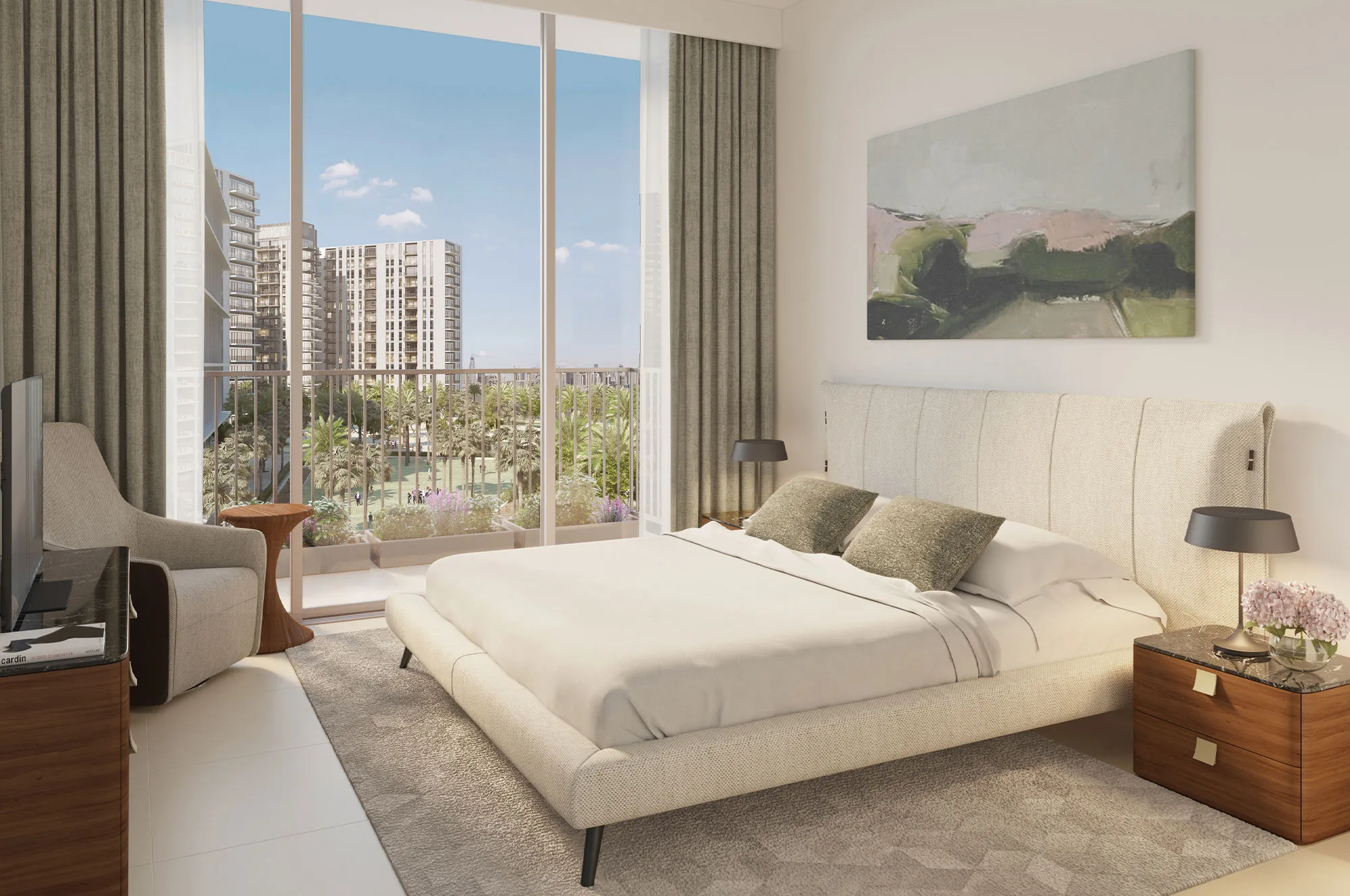 2-х спальные апартаменты в Park Heights 2