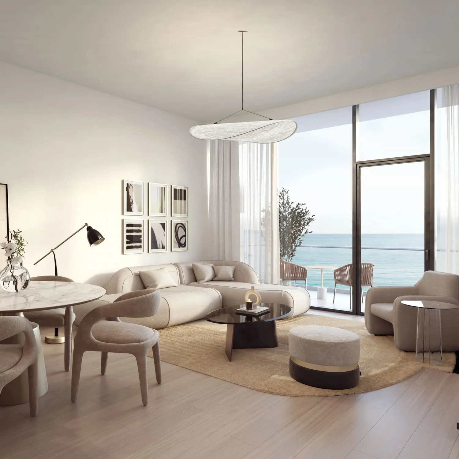 1-спальные апартаменты в Quattro Del Mar