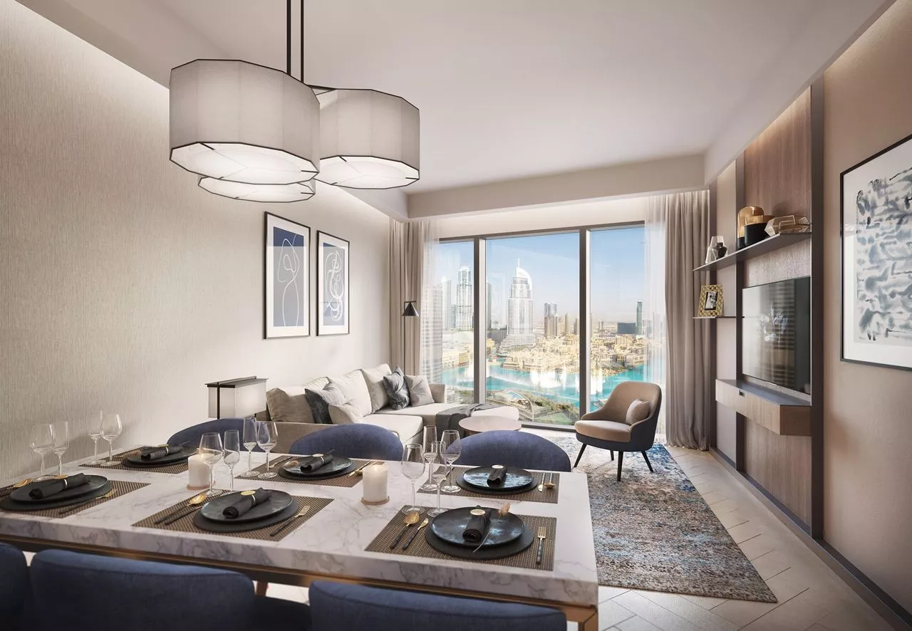 2-х спальные апартаменты в The Address Residences Dubai Opera Tower 1