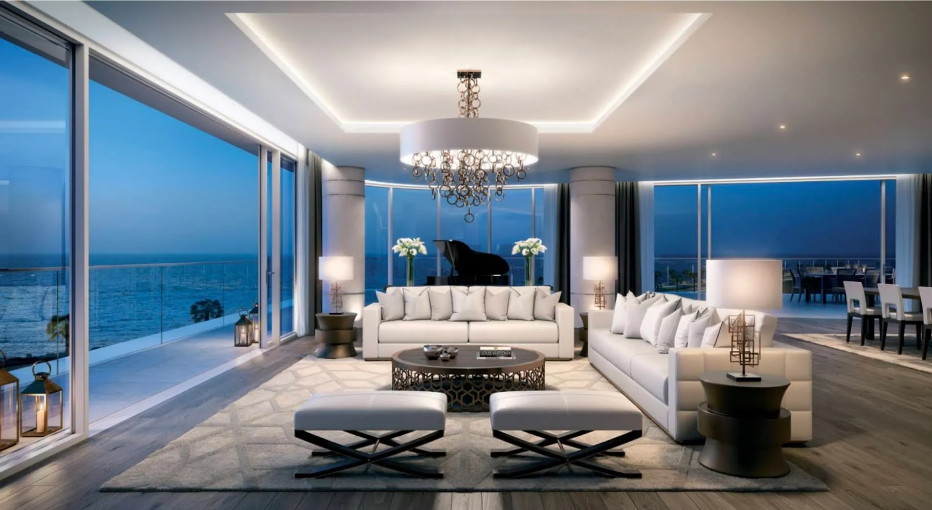 3-х спальный пентхаус в The W Residences