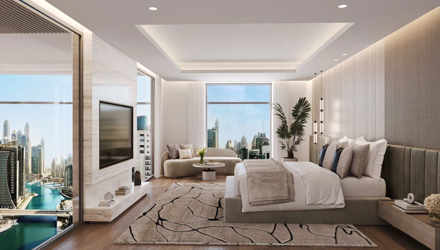 3-х спальный пентхаус в LIV Waterside