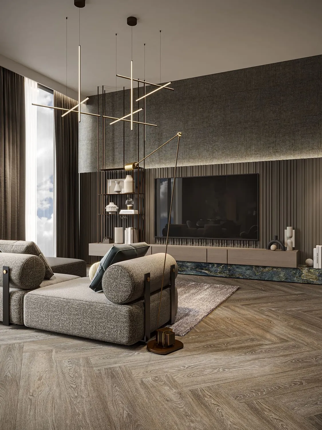 1-спальные апартаменты в The Central Downtown