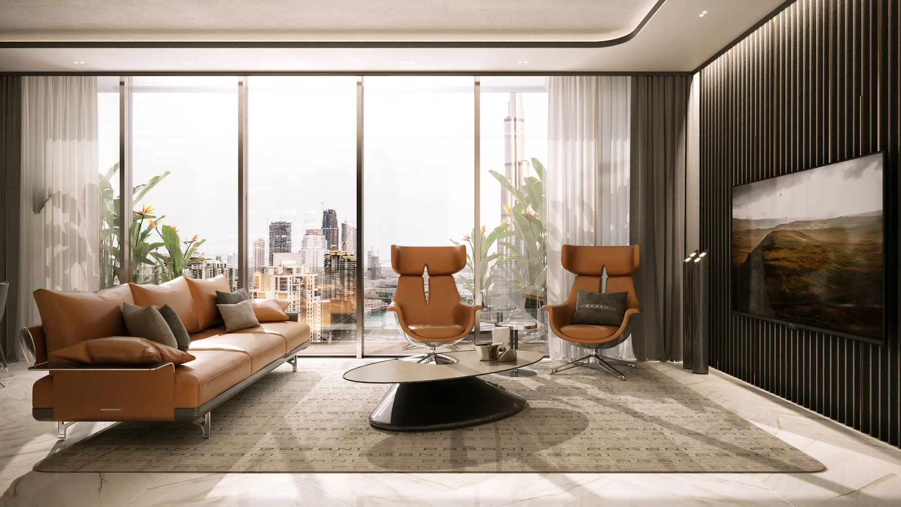 3-х спальные апартаменты в J One Tower B