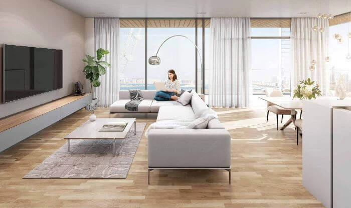 Квартира с 1 спальней на острове Bluewaters Building 4