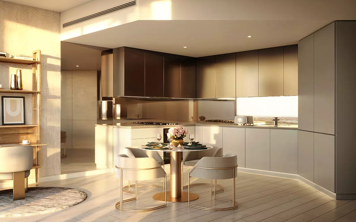 Квартира с 3 спальнями в Regalia Residences