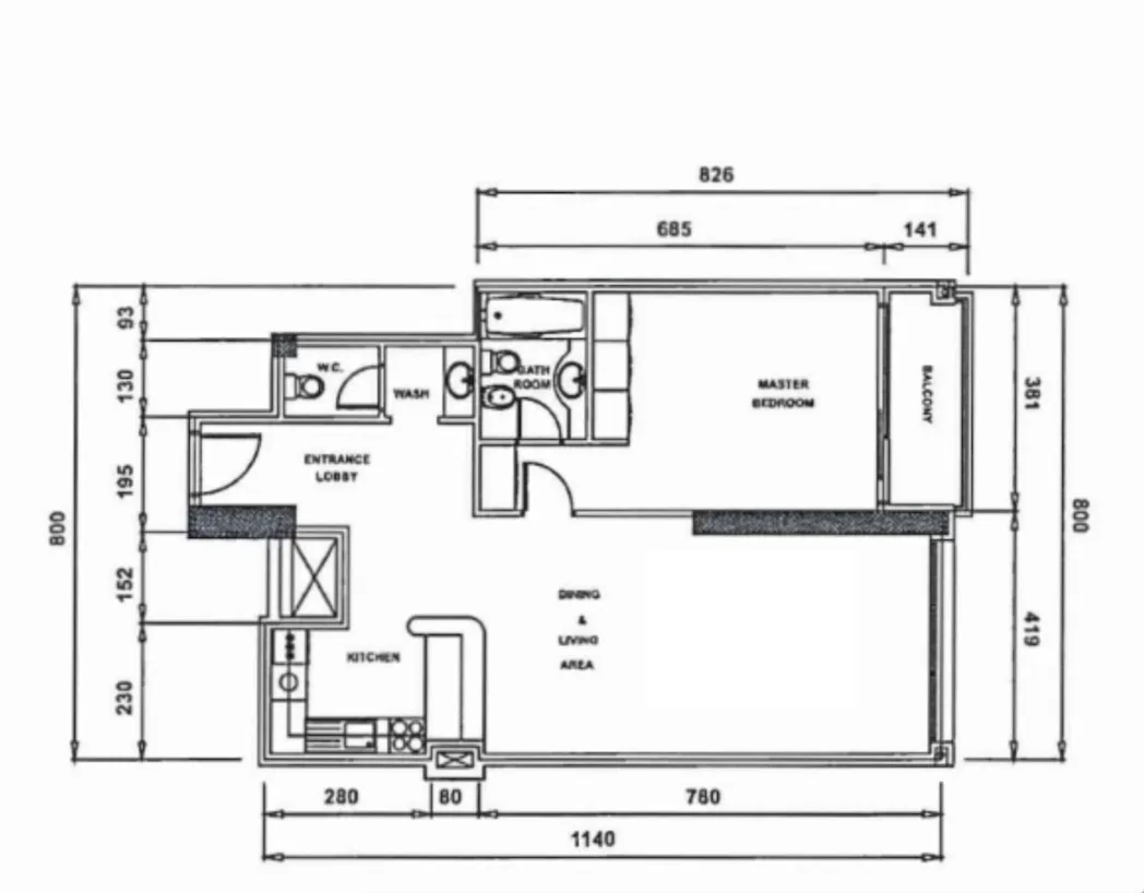 2-х спальные апартаменты в O2 Residence
