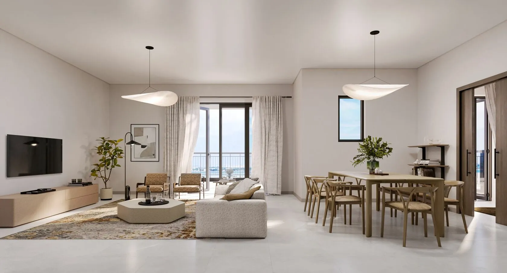1-спальные апартаменты в Yas Golf Collection Residences