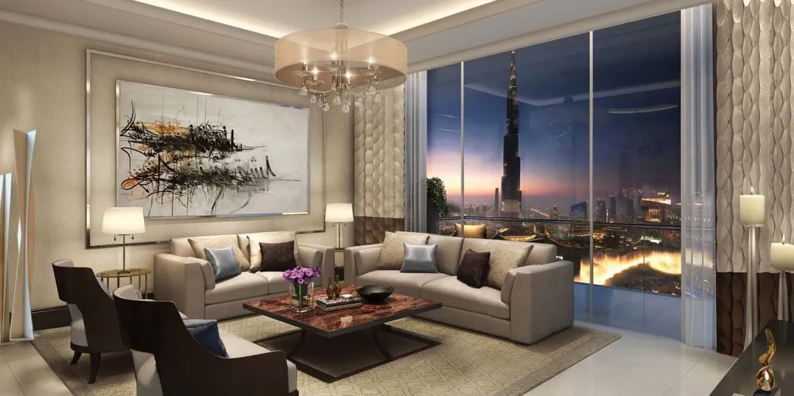 2-х спальные апартаменты в The Address Residences Fountain Views Tower 1 
