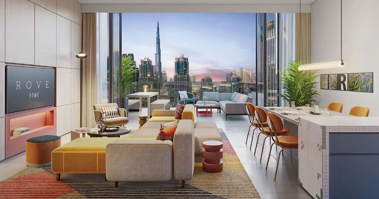 2-х спальные апартаменты в Rove Home Marasi Drive