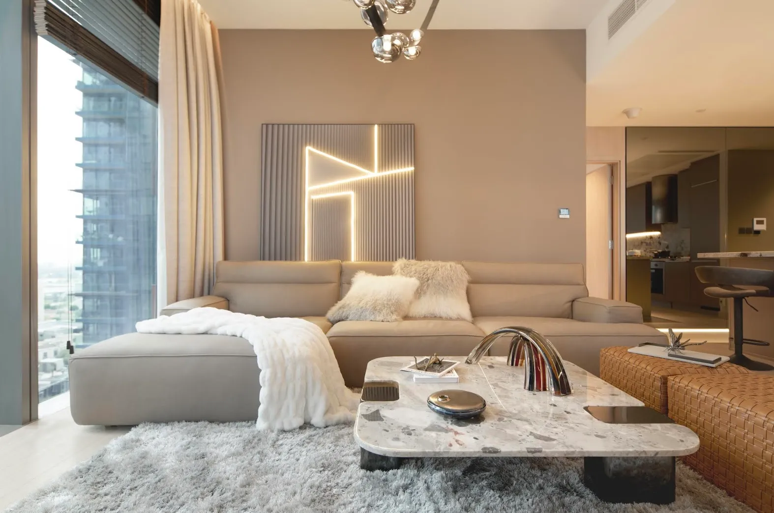 2-х спальные апартаменты в Marina Gate 2
