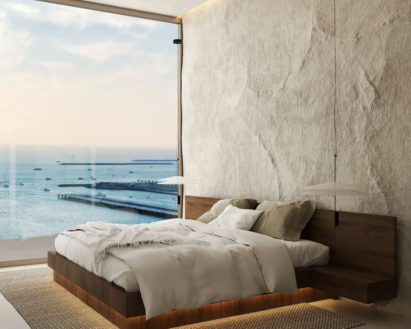 2-х спальные апартаменты в Habtoor Grand Residences