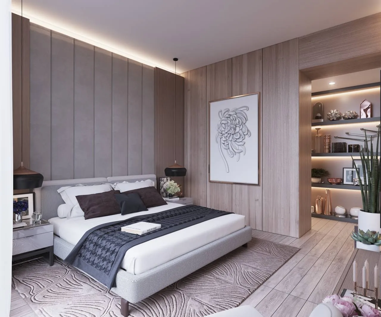 1-спальные апартаменты в Ahad Residence