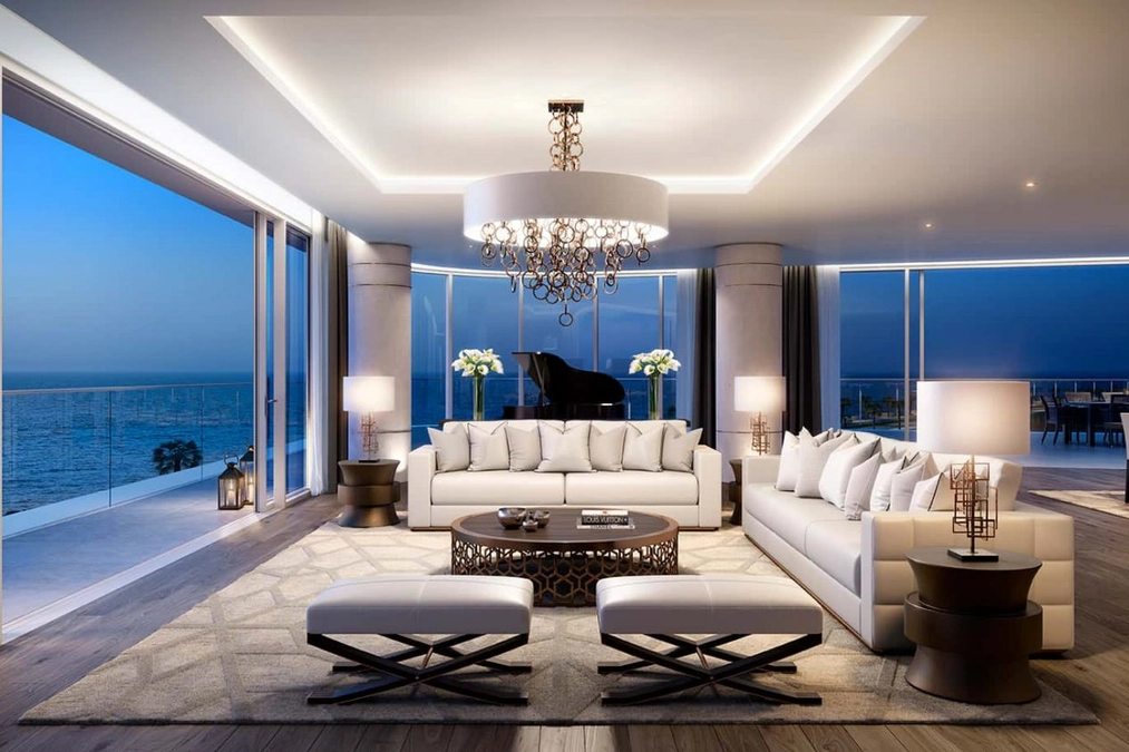 Пентхаус с 4 спальнями в W Residences