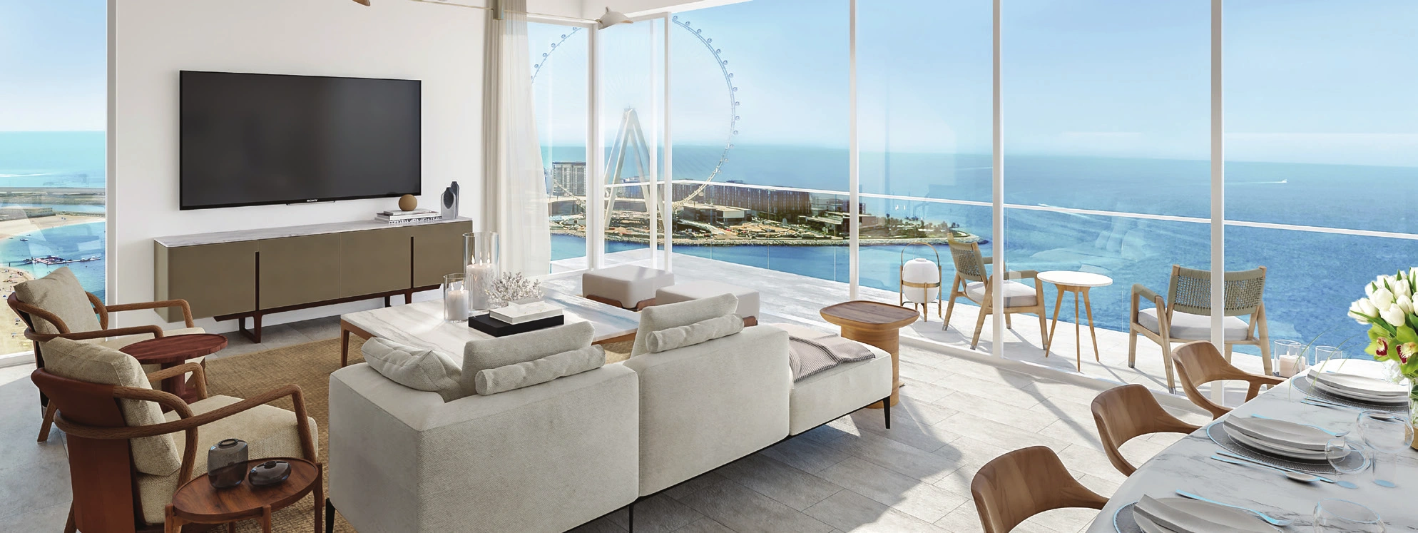 Квартира с 1 спальней в La Vie, 85 м²