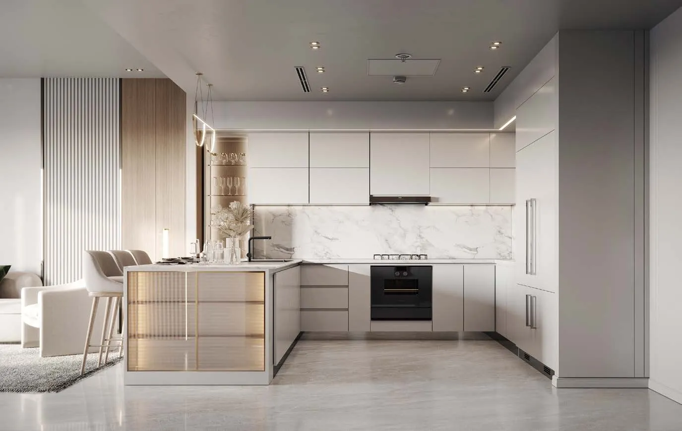 2-х спальные апартаменты в Binghatti Tulip
