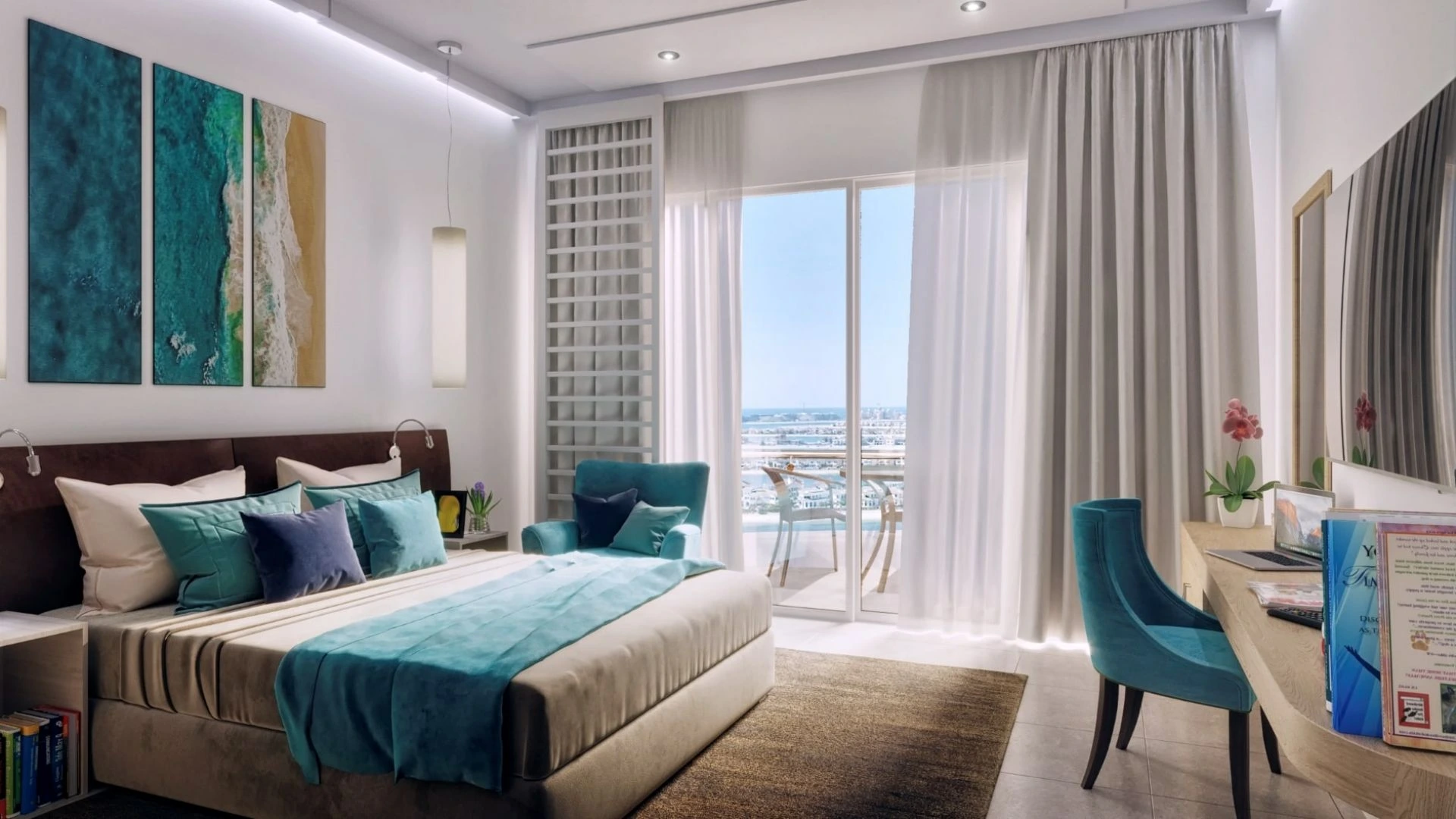 Квартира с 1 спальней в Seven Palm