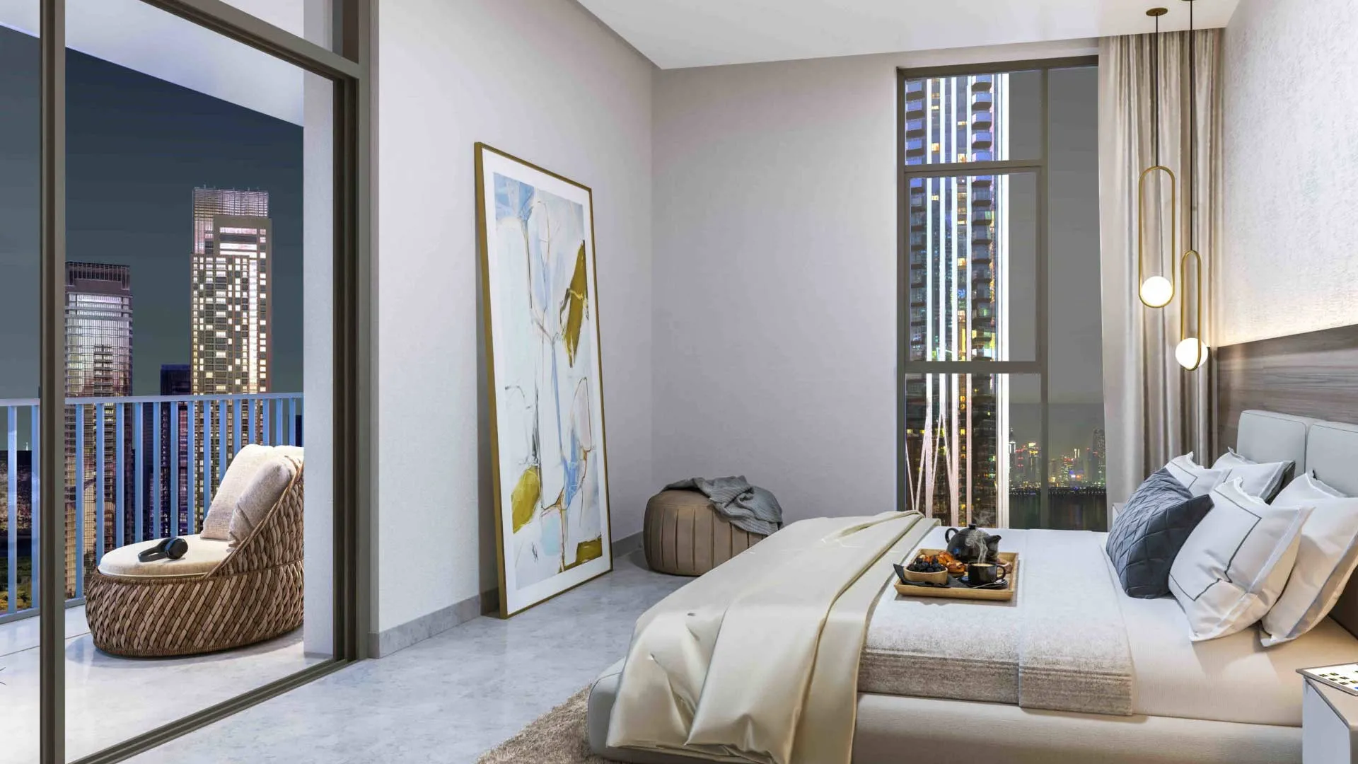 3-х спальные апартаменты в 17 Icon Bay