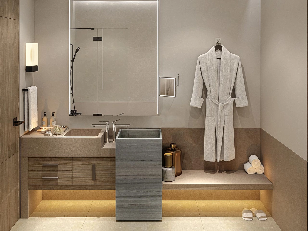 Квартира с 2 спальнями в Address Residences Jumeirah Resort + Spa