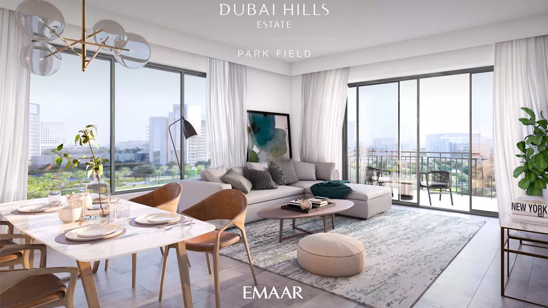 Квартира с 2 спальнями в Park Field Emaar