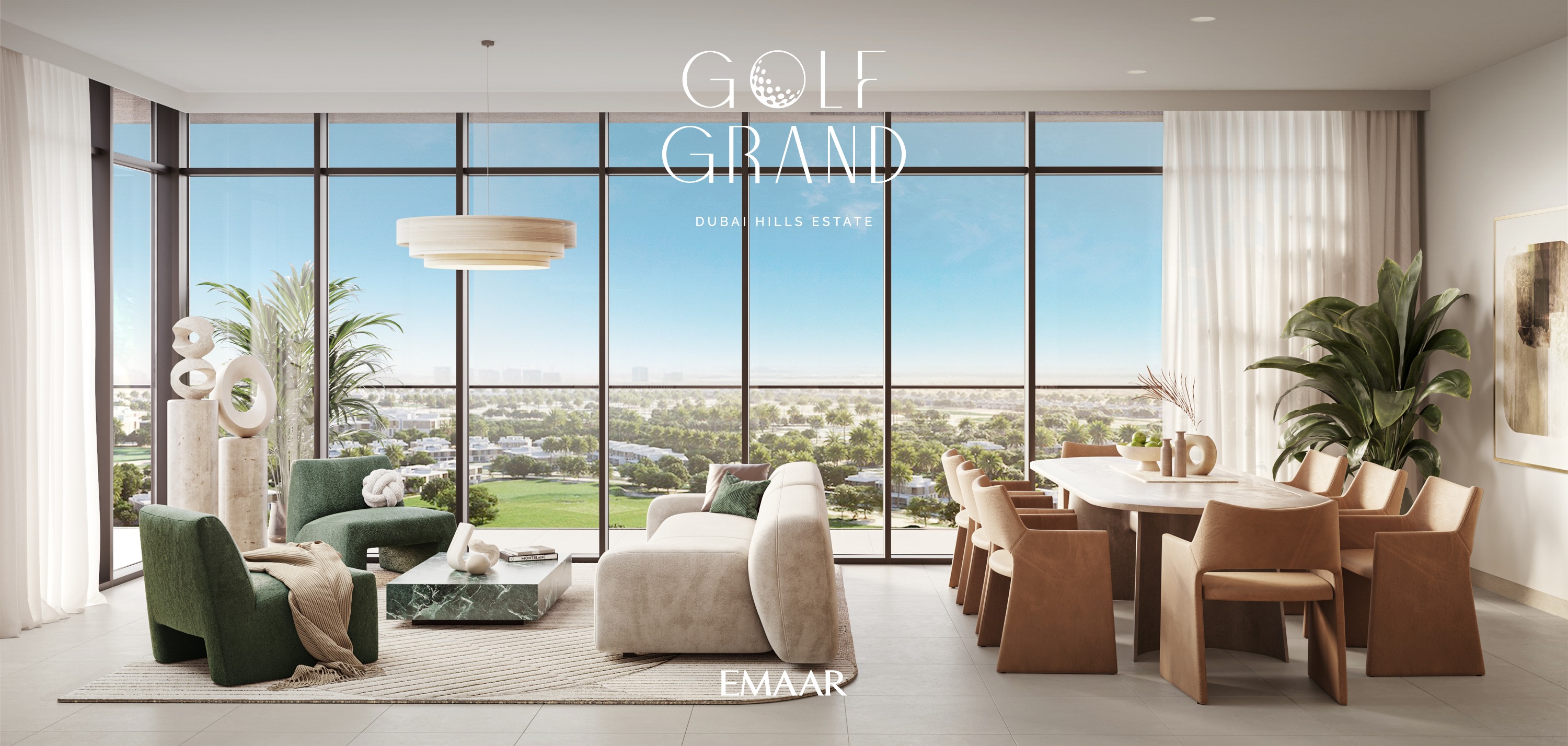 1-спальные апартаменты в Golf Grand