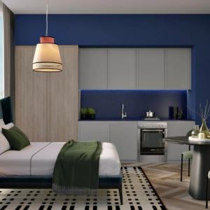 2-х спальные апартаменты в Peninsula 3
