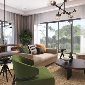 Вилла с 4-мя спальнями в Damac Lagoons