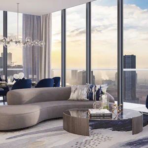 1-спальные апартаменты в Peninsula Five