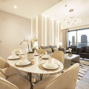 3-х спальные апартаменты в Burj Crown